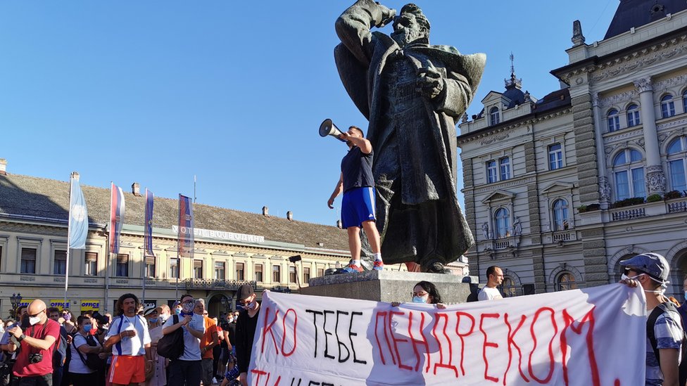 Protest u Novom Sadu