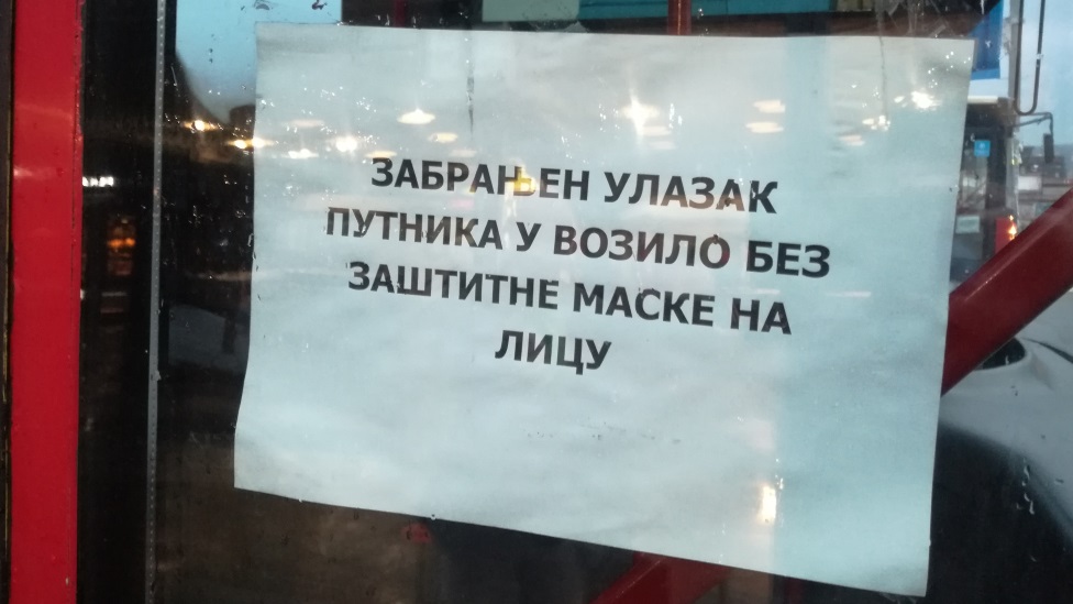 maske, maska, prevoz, autobus