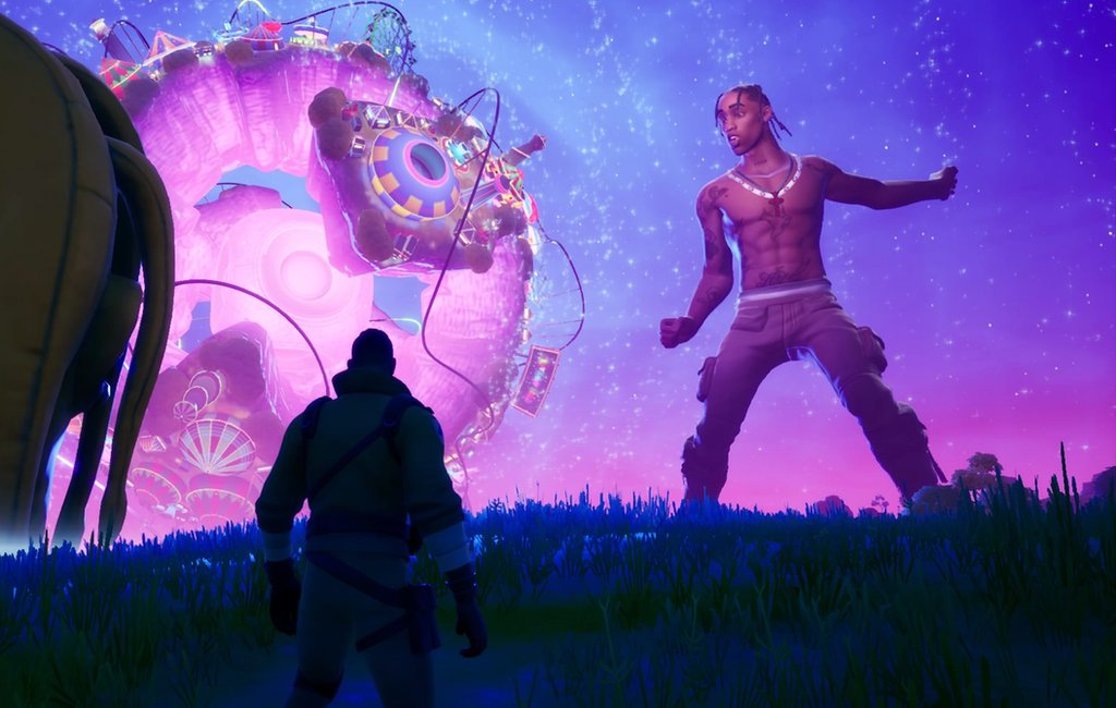 Travis Scott in Fortnite