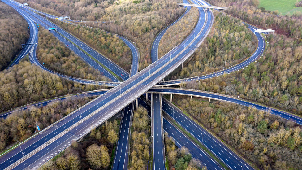 empty motorways