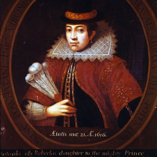 Portrait of Pocahontas